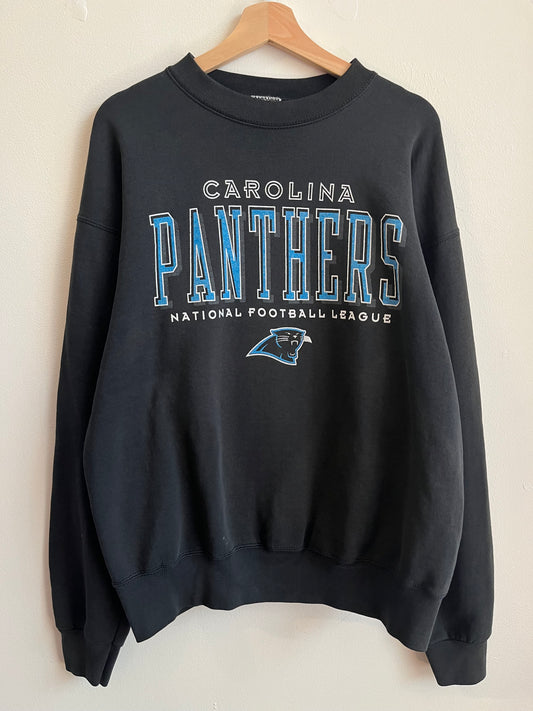 90s Carolina Panthers Black Pro Player Crewneck (XL)