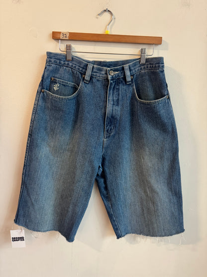 00s Rocawear Baggy Mid Wash Shorts (32)