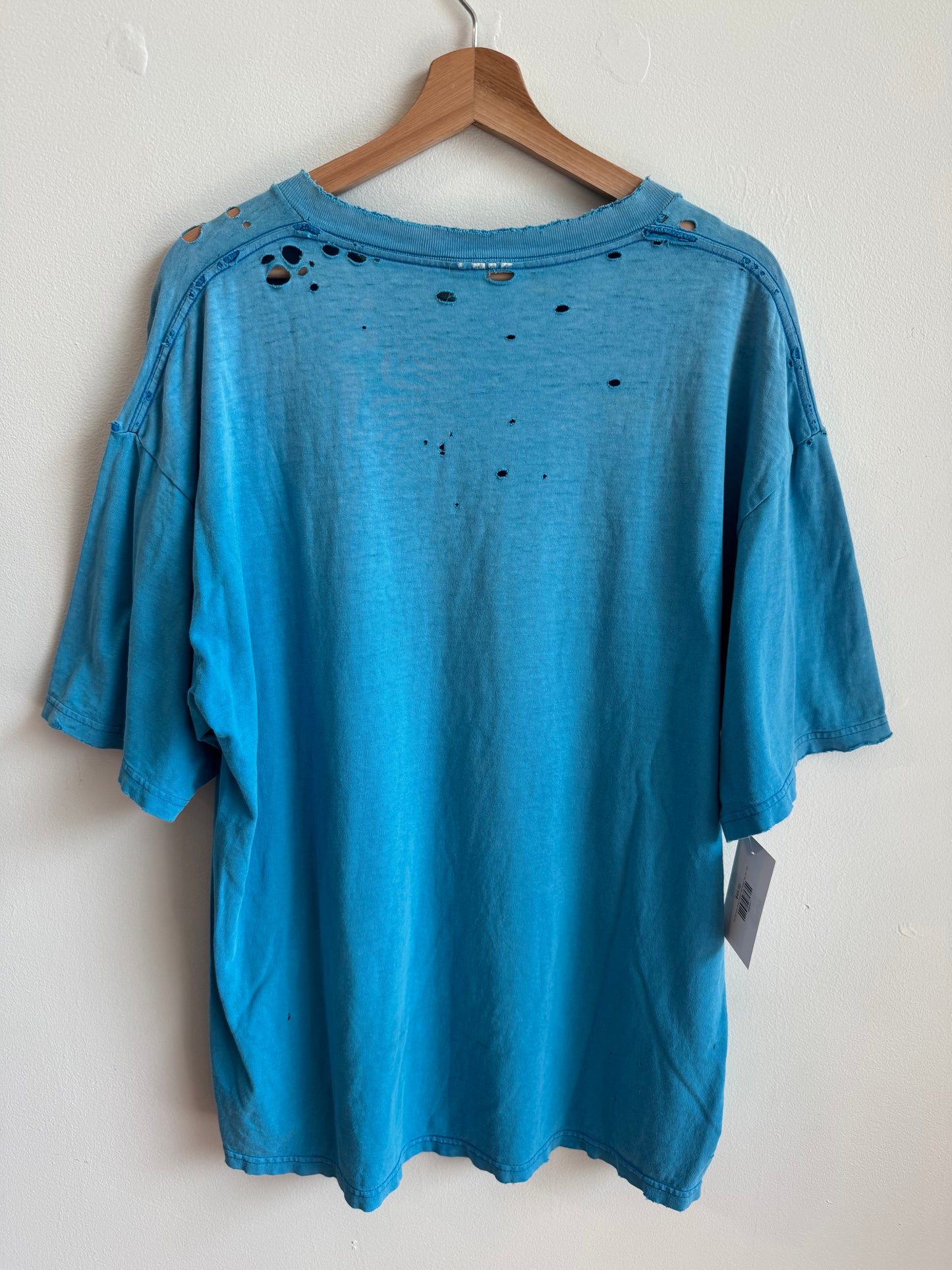 00s Carolina Panthers Crazy Faded/Distressed Tee (XL)