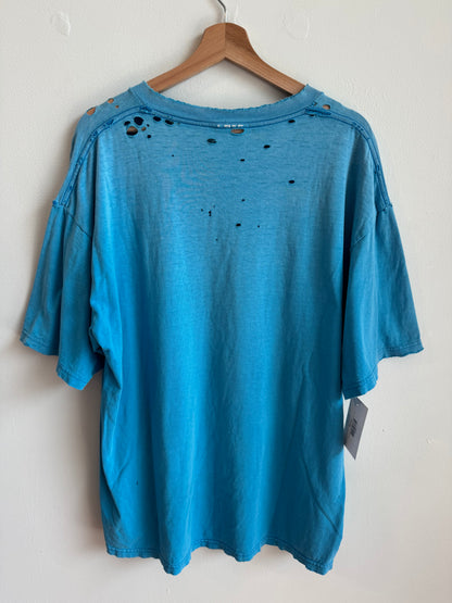 00s Carolina Panthers Crazy Faded/Distressed Tee (XL)