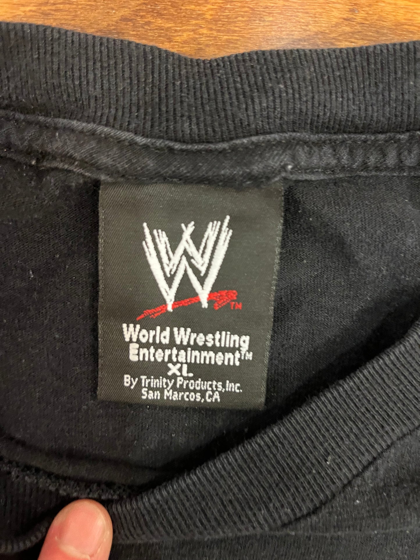 2003 Brock Lesnar F5 WWE Wrestling Tee (XL)