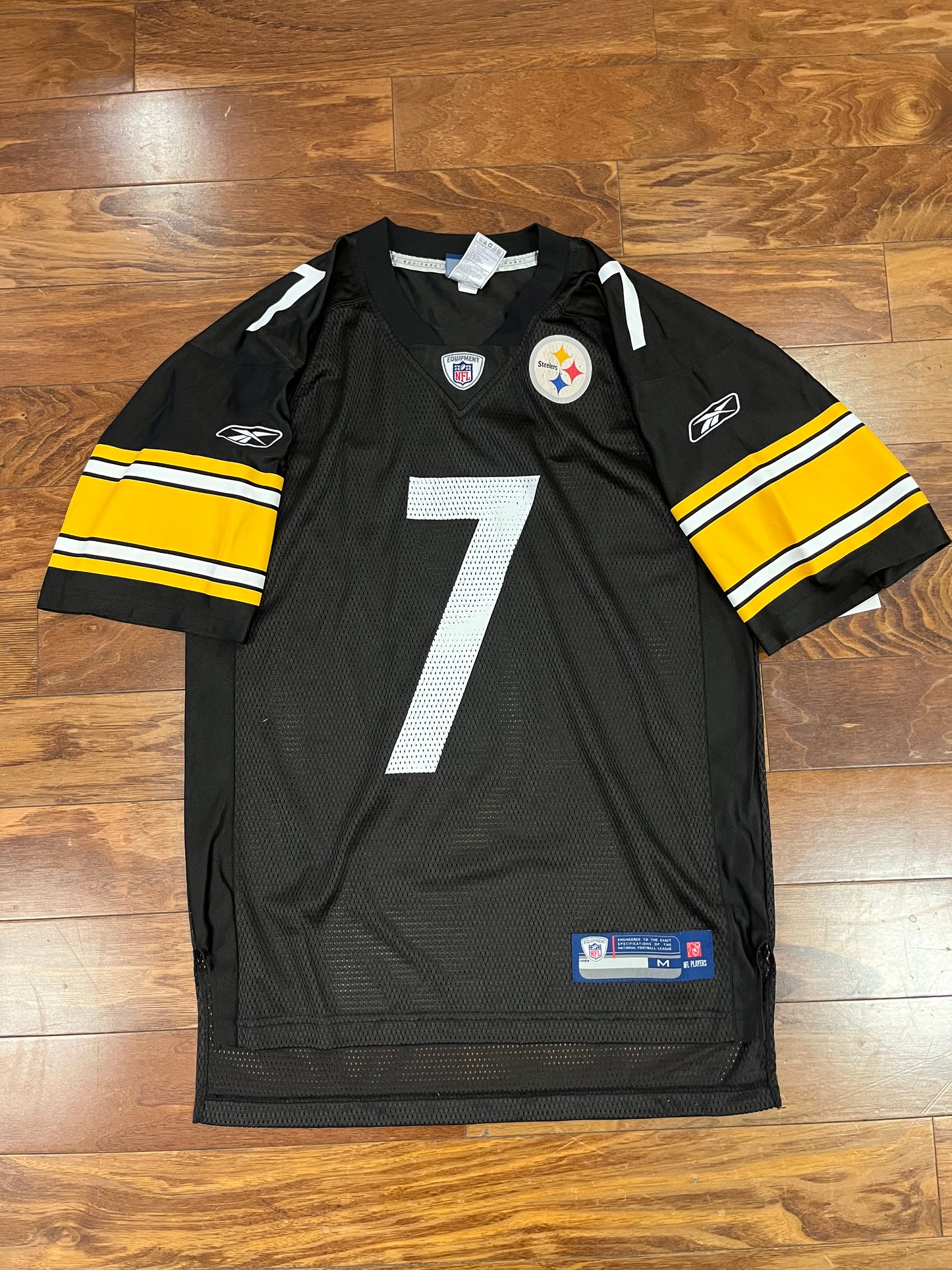 2011 Pittsburgh Steelers Ben Roethlisberger Reebok Jersey (M)