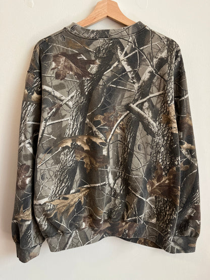 00s Liberty Camo Essential Crewneck (L)