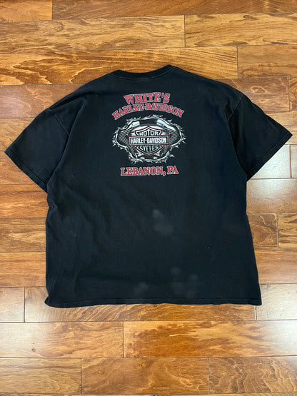 2014 Harley Davidson "Salutes The Military" Tee (XXL)