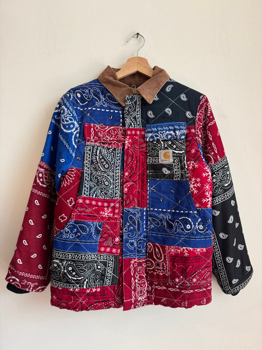 00s Carhartt Bandana Rare Jacket (S)