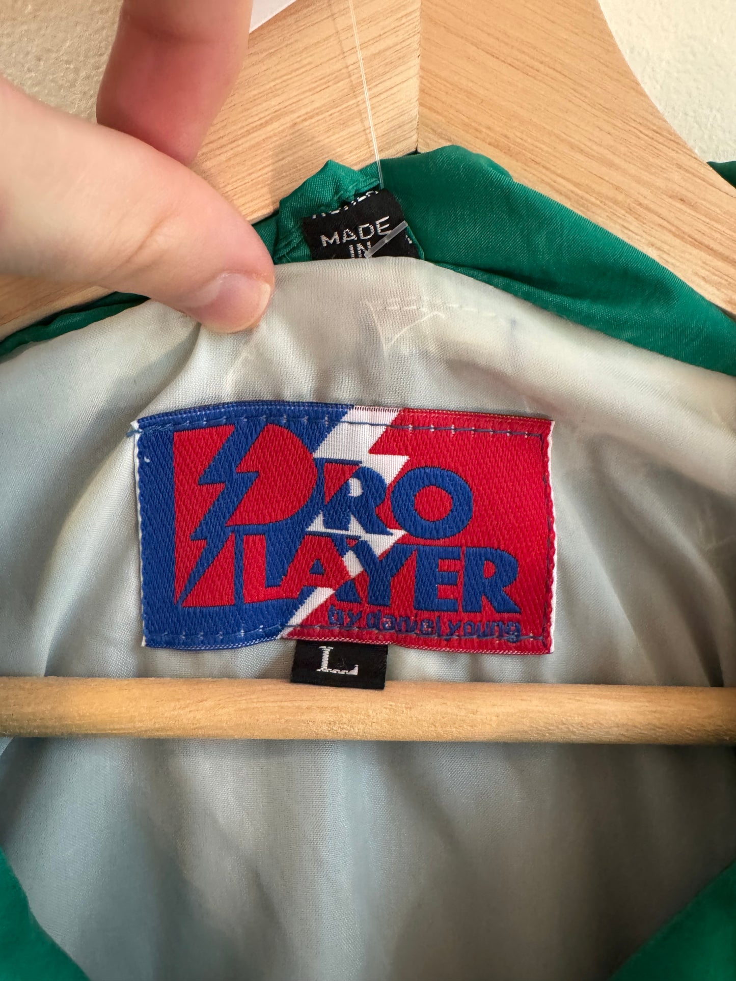 90s Boston Celtics Vintage Pro Player Windbreaker (L)