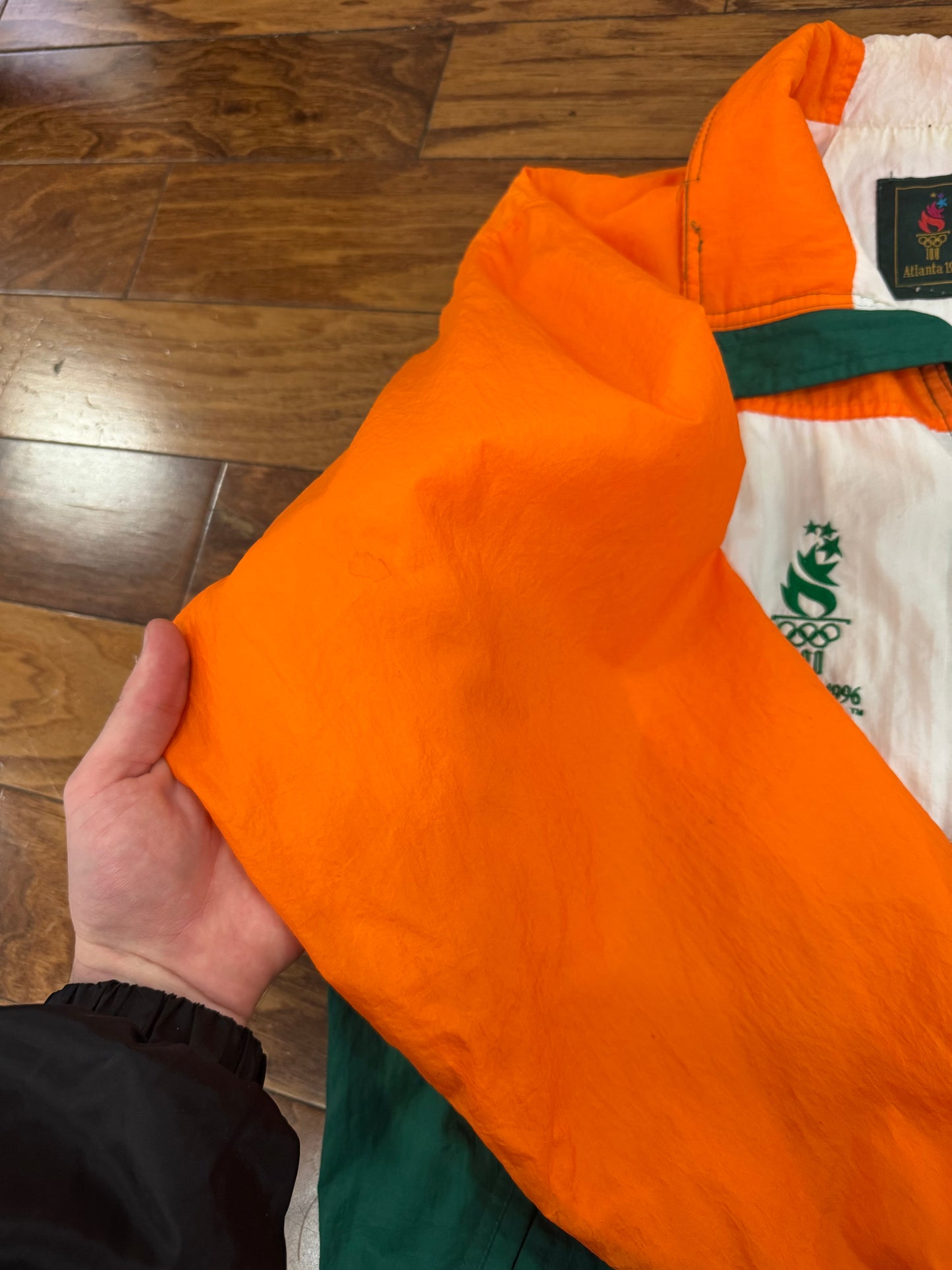 1996 Atlanta Olympics Ireland Vintage Starter Windbreaker (L)