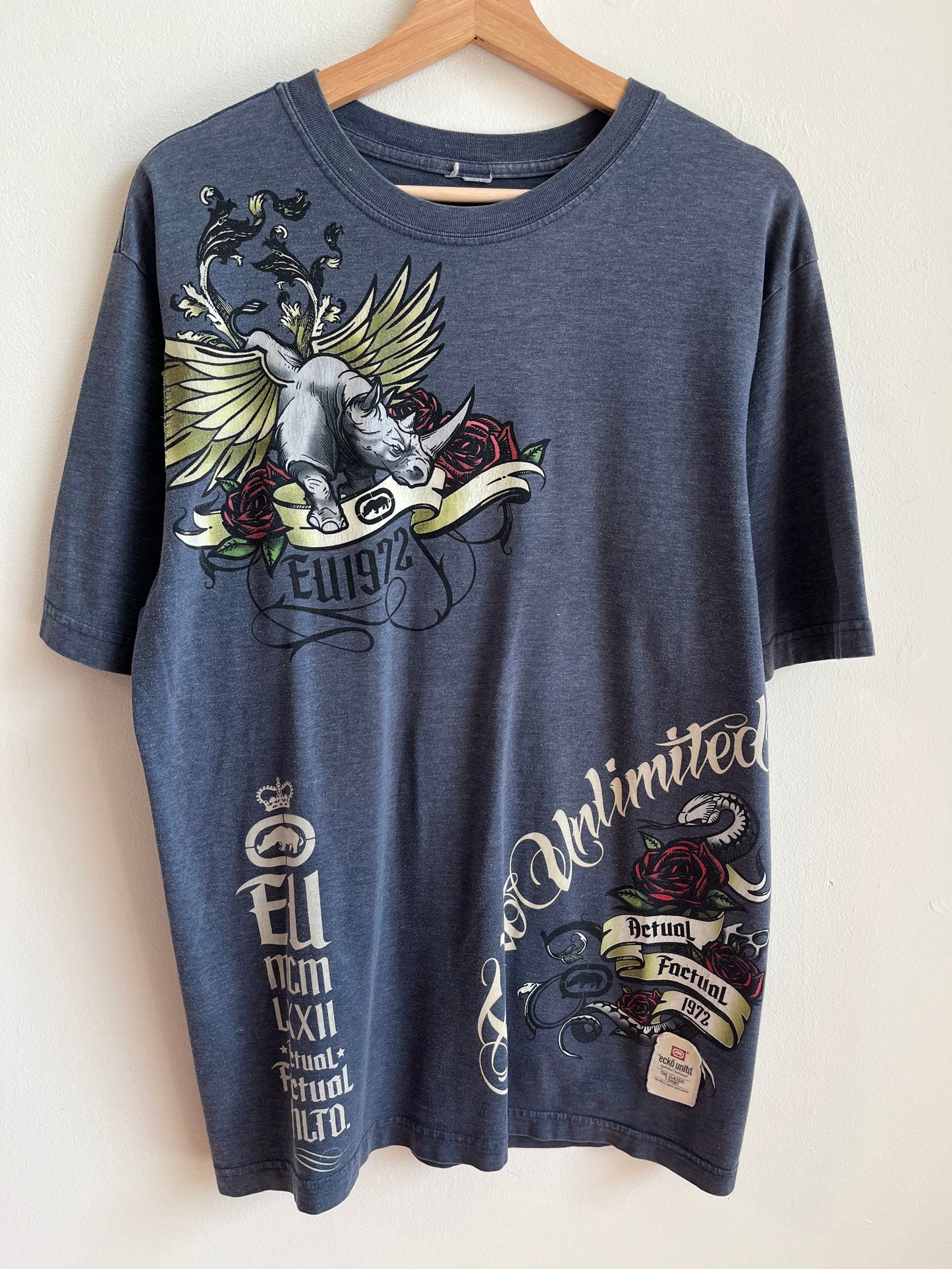 00s Ecko Unltd Rhino Graphic Tee (XL)