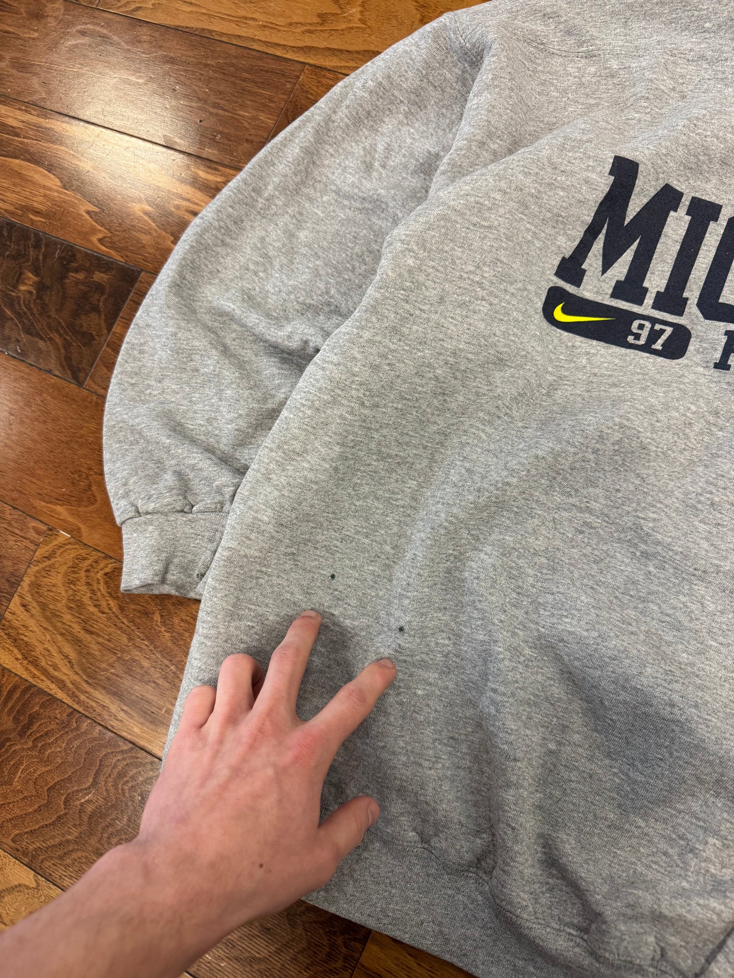 1997 Michigan Football Nike Crewneck (XL)