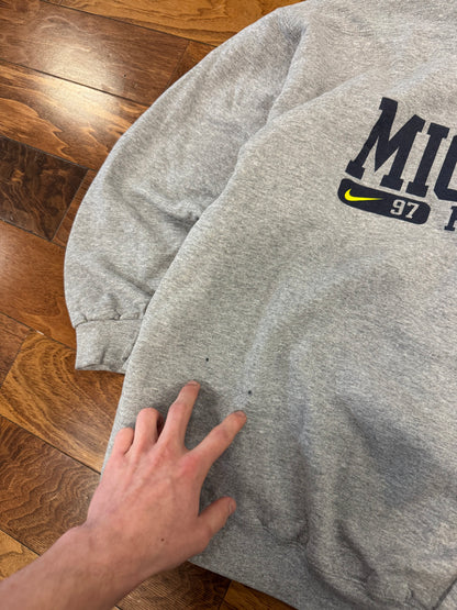 1997 Michigan Football Nike Crewneck (XL)