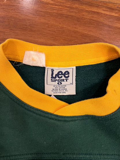 00s Green Bay Packers Lee Embroidered Crewneck (L)