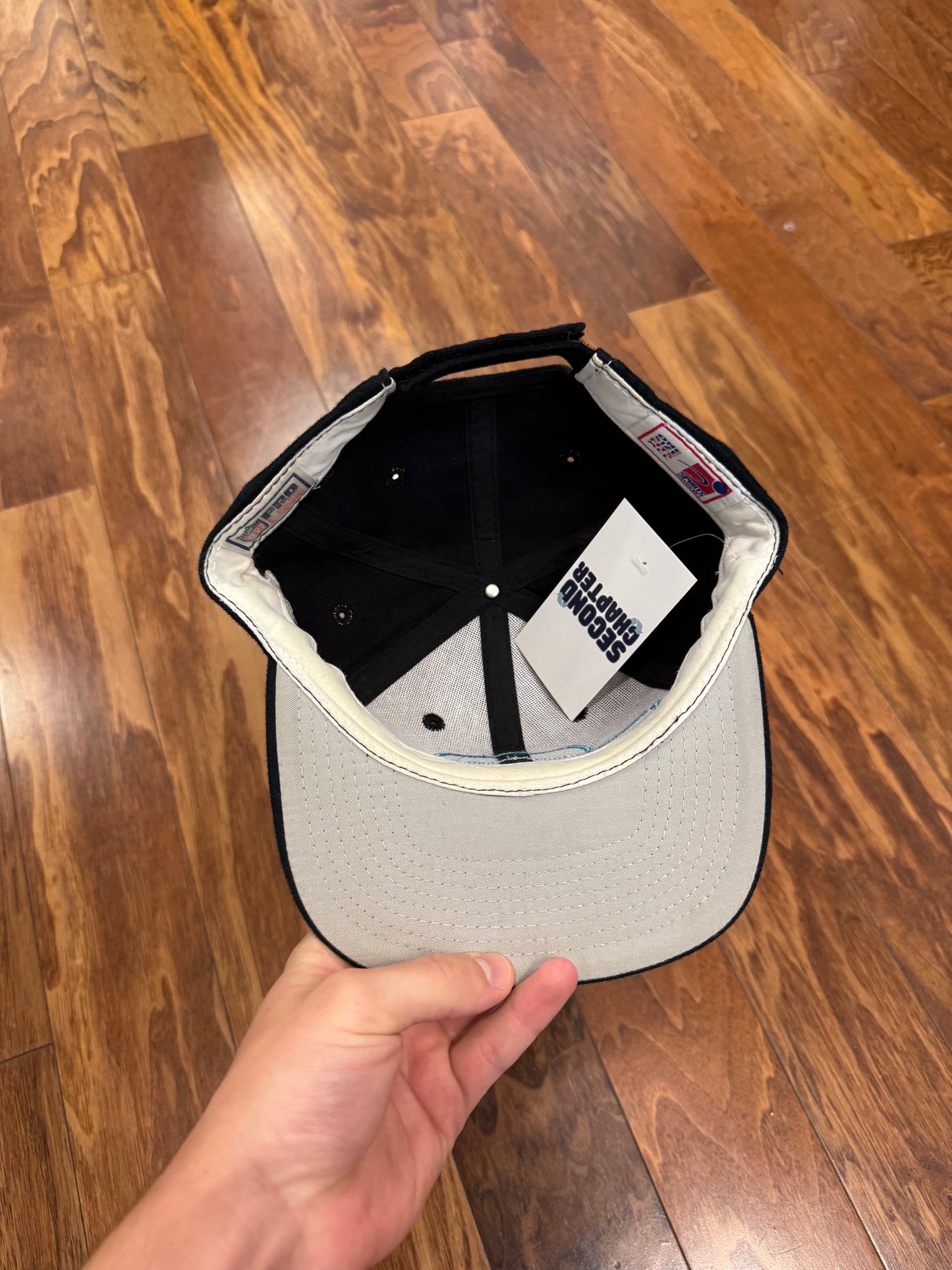 90s Carolina Panthers Sports Specialties Triangle Cut Hat (OS)