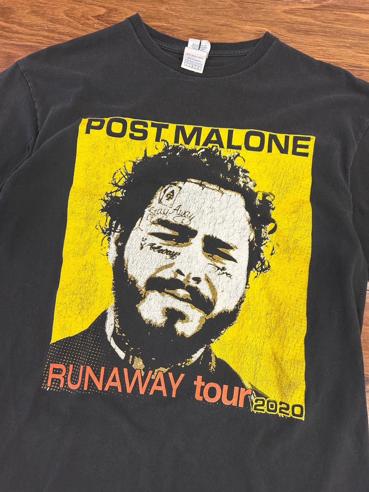2020 Post Malone Runaway Tour Music Tee (L)
