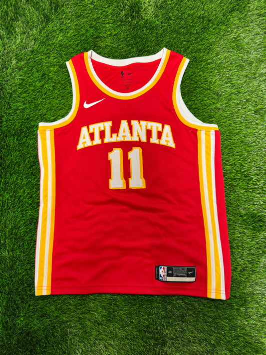 Atlanta Hawks Trae Young #11 Nike Red Statement Edition NBA Jersey (L)