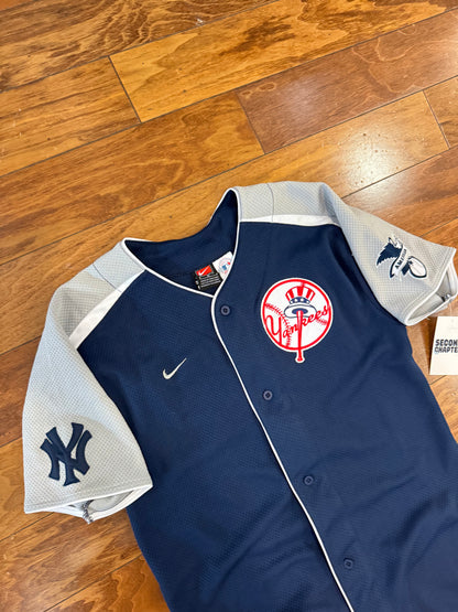 00s New York Yankees Derek Jeter Jersey (Youth L)