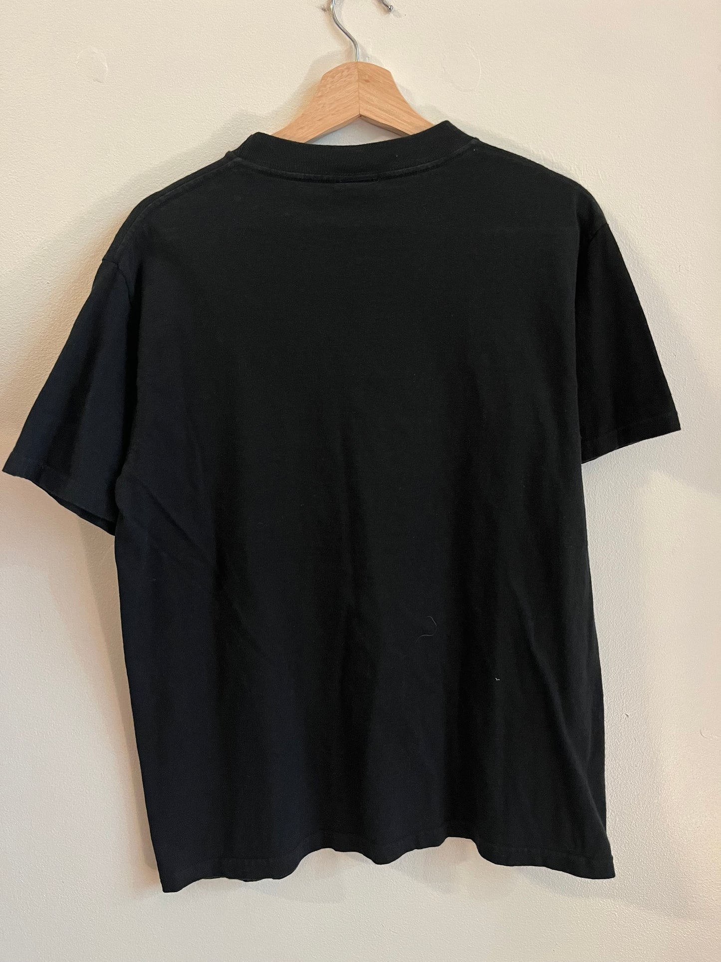 90s Atlanta Falcons Truefan Black Tee (M)