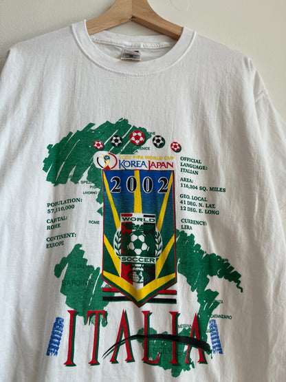 2002 Italia Vintage World Cup Tee (XL)