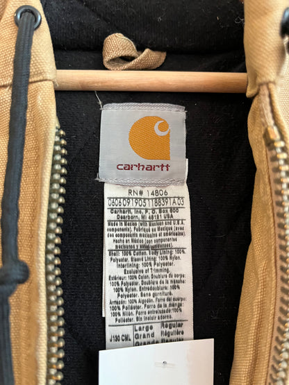 2006 Carhartt J130 CML Tan Jacket (L)