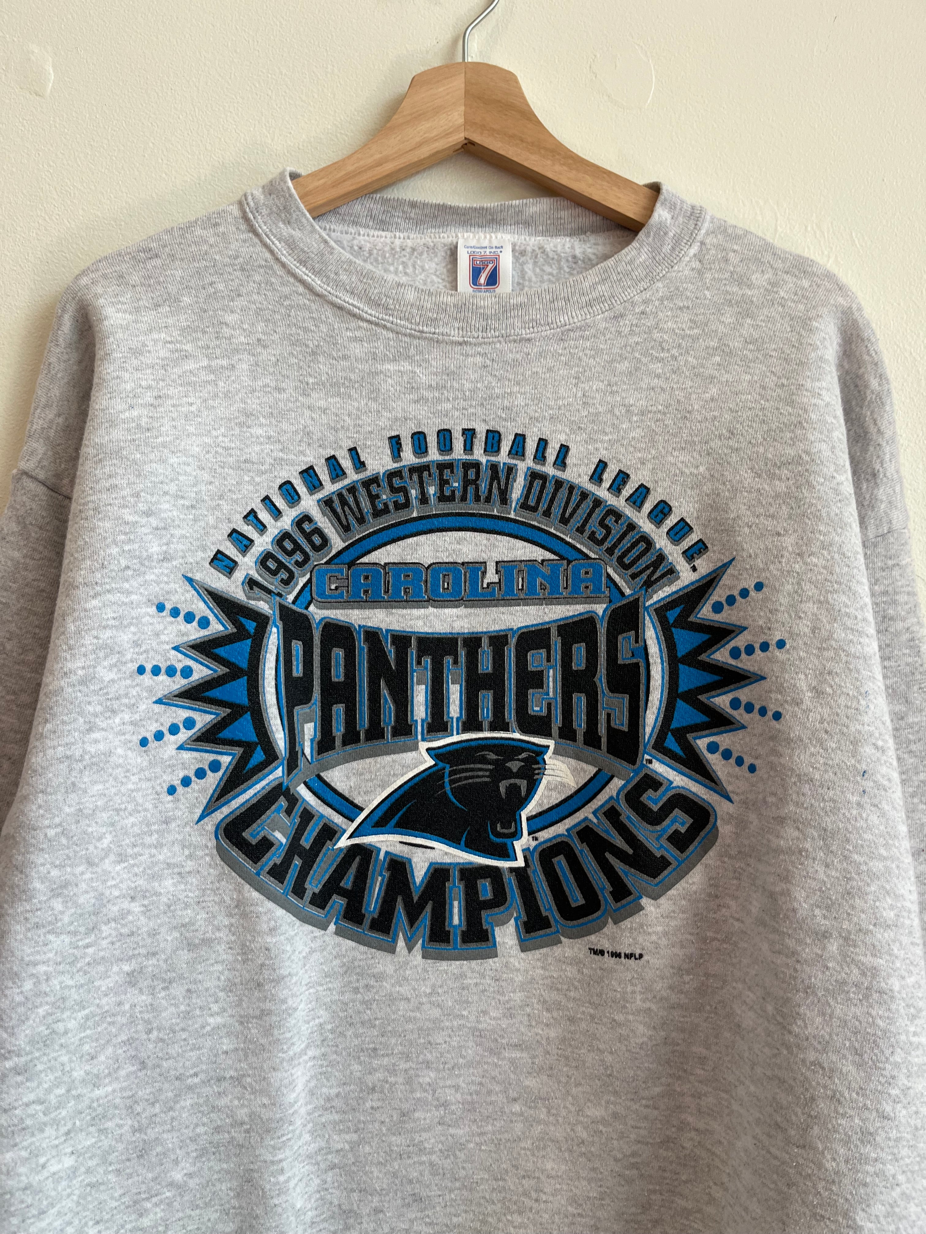 USA製　STARTER NFL PANTHERS スウェット　グレー　ラメ NFL – Second Chapter