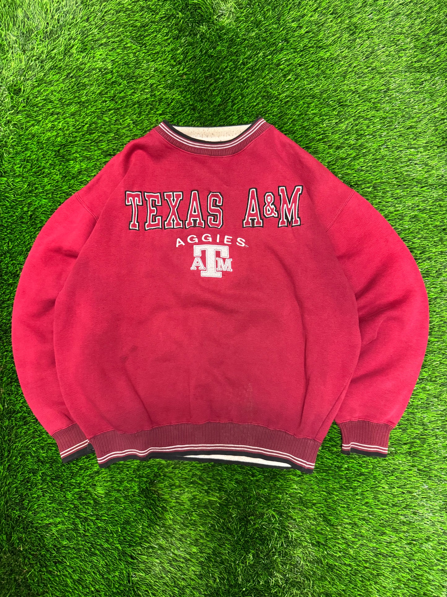90s University of Texas A&M Embroidered Vintage Crewneck (L)