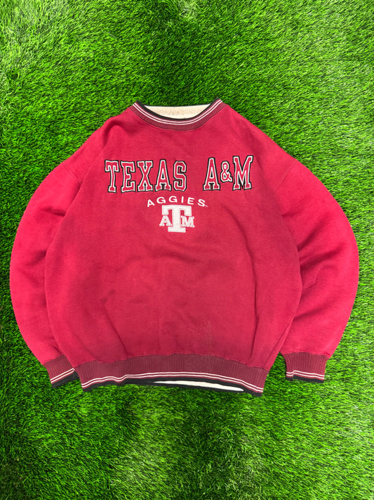 90s University of Texas A&M Embroidered Vintage Crewneck (L)