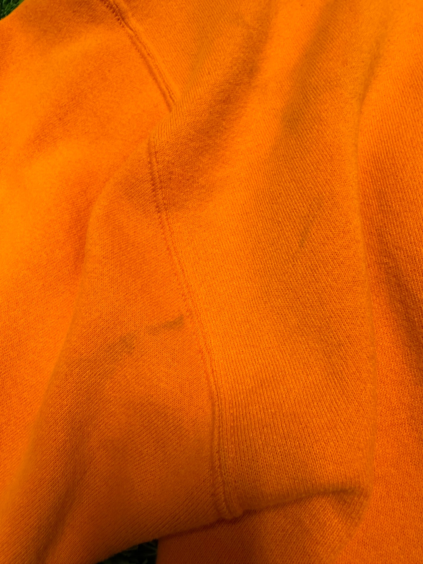 00s University of Tennessee (UT) Vols Spell Out Vintage Russell Embroidered Hoodie (L)