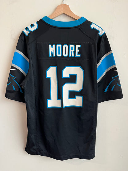 2010s Carolina Panthers DJ Moore #12 Nike Jersey (M)