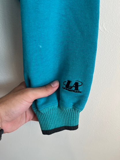 90s Charlotte Hornets Faded Logo Athletic Crewneck (L)