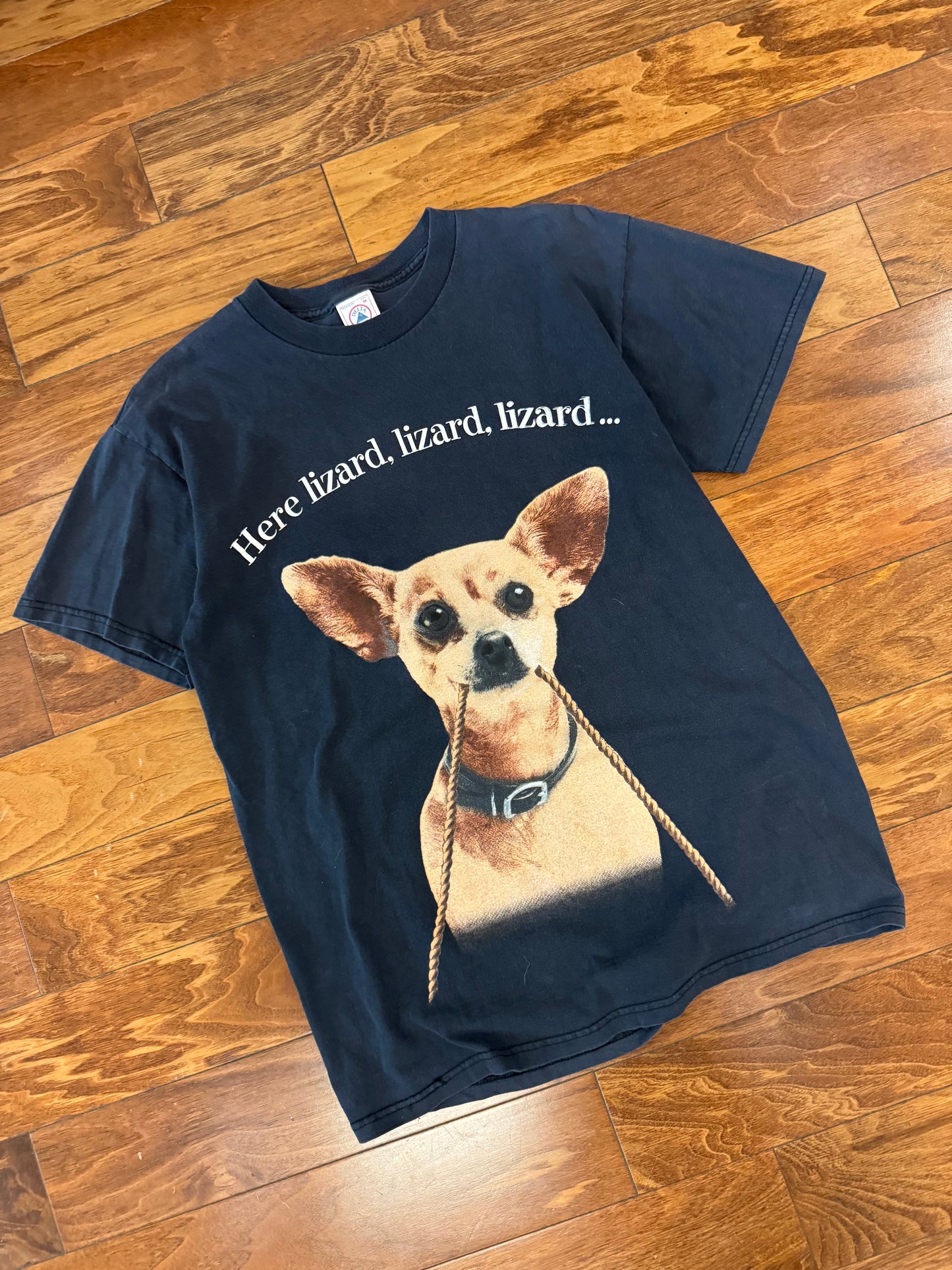 90s Taco bell "Here Lizard" Promo Tee (M)