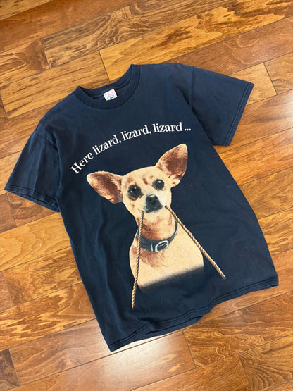90s Taco bell "Here Lizard" Promo Tee (M)