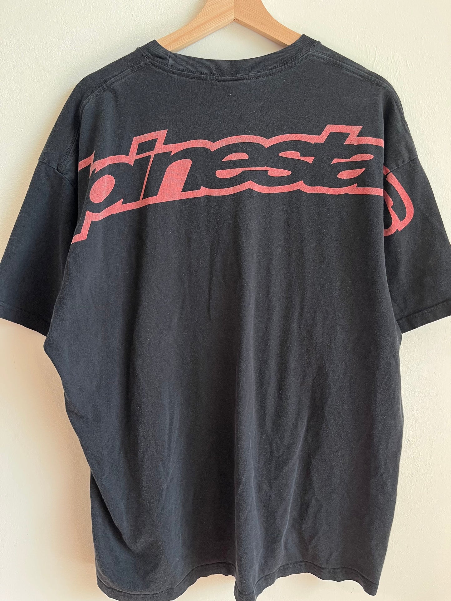 00s Alpine Stars Black Spell Out Tee (XL)
