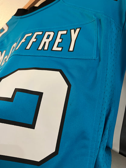 2010s Carolina Panthers Christian McCaffery Blue Nike Jersey (M)