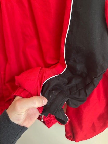 2010s Atlanta Falcons Red Spell Out Windbreaker (XL)
