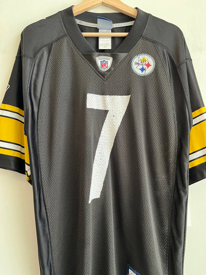 2000s Pittsburgh Steelers Ben Roethlisberger Reebok Jersey (M)