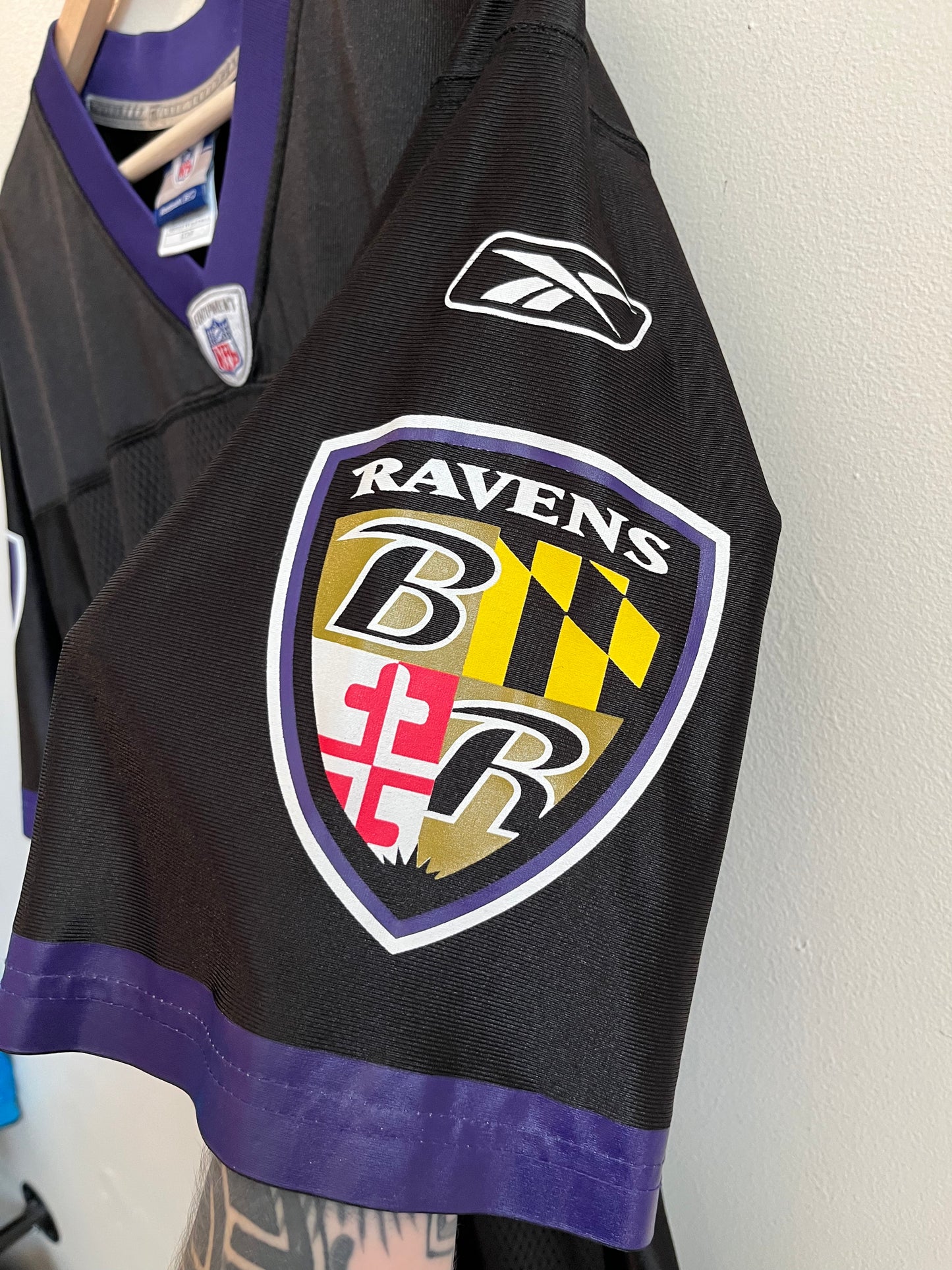 2000s Baltimore Ravens Steve McNair Home Jersey (S)