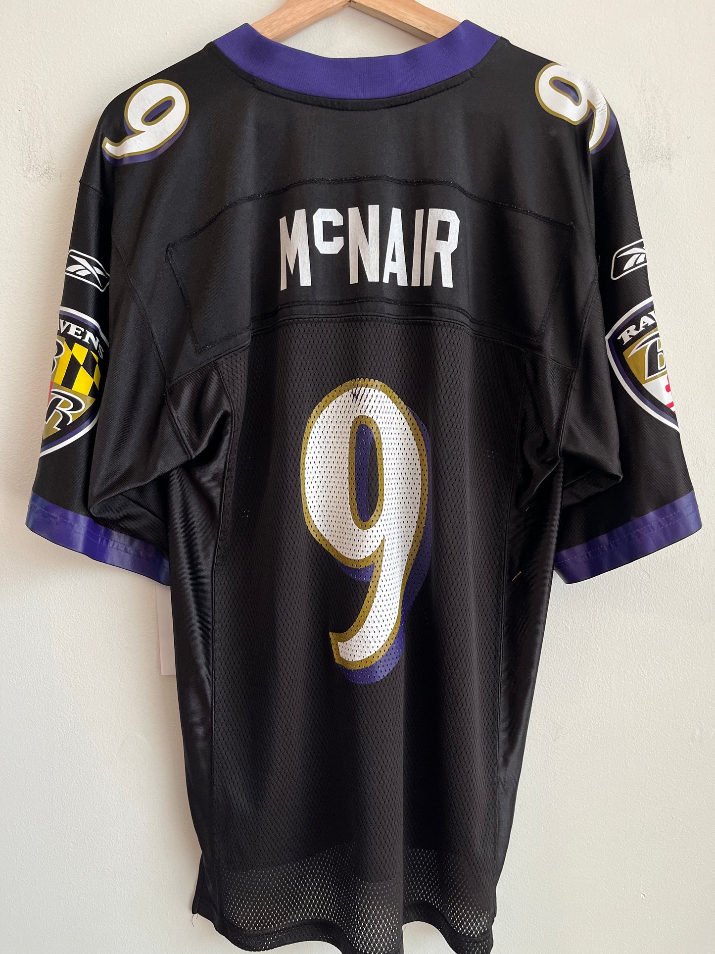 2000s Baltimore Ravens Steve McNair Home Jersey (S)