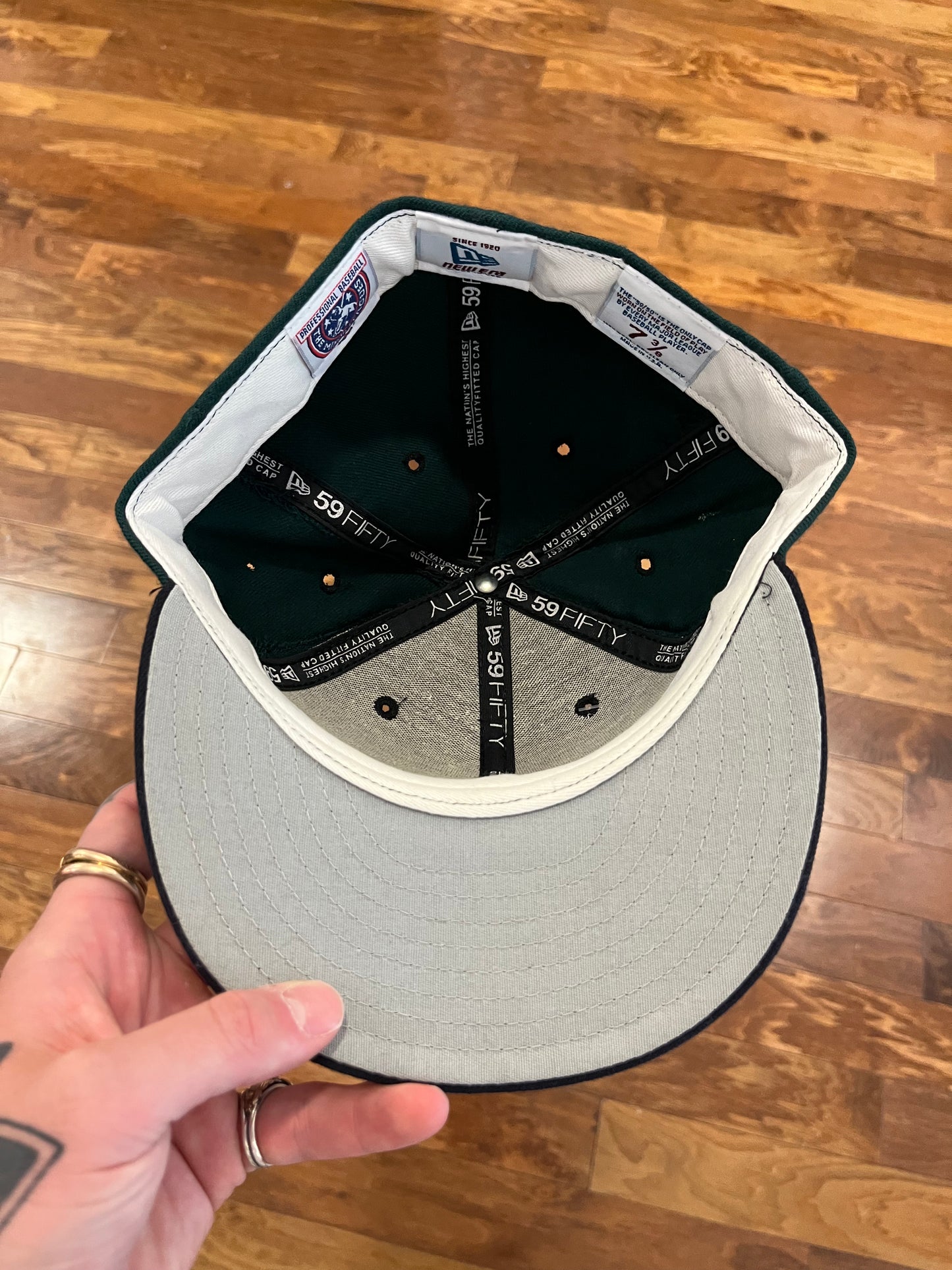 1990s Charlotte Knights Green New Era Fitted Hat (OS)