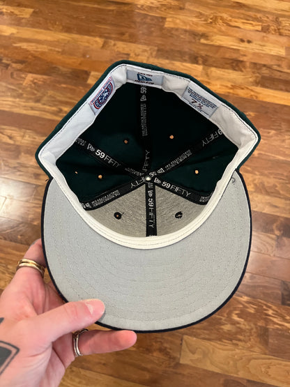 1990s Charlotte Knights Green New Era Fitted Hat (OS)