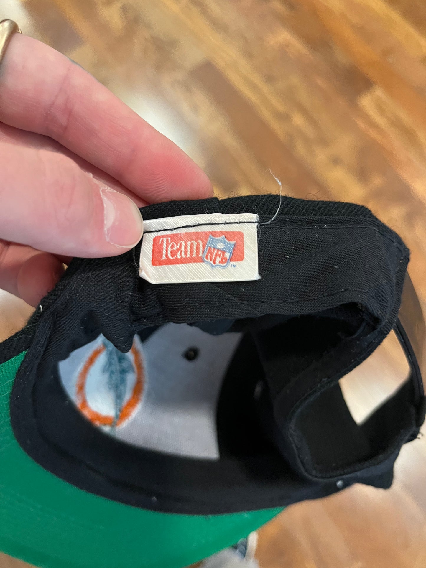 1990s Miami Dolphins Eastport Black Hat (OS)
