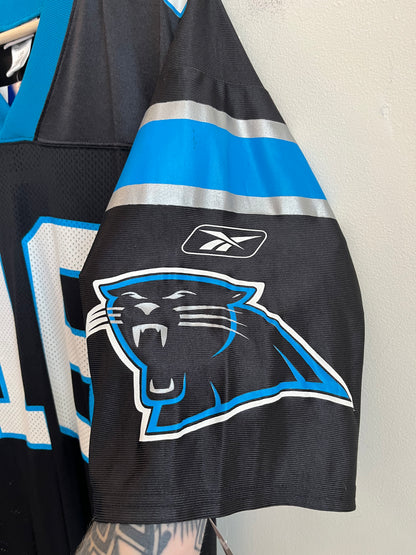 00s Carolina Panthers Chris Weinke Deadstock Reebok Home Jersey (L)
