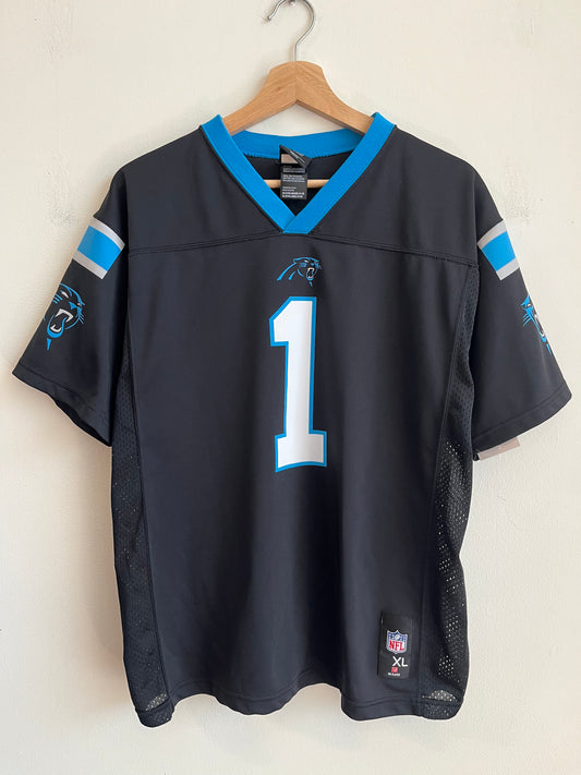 2010s Carolina Panthers NFL Players Cam Newton Jersey (Youth XL)