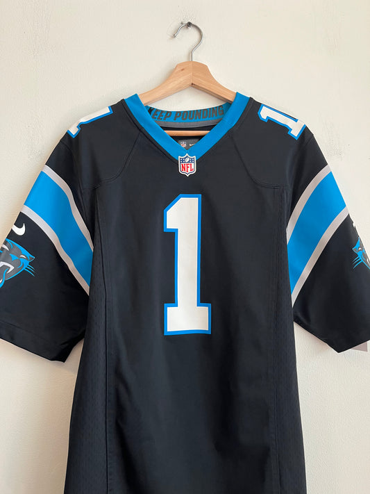 2010s Carolina Panthers Cam Newton Nike Home Jersey (S)
