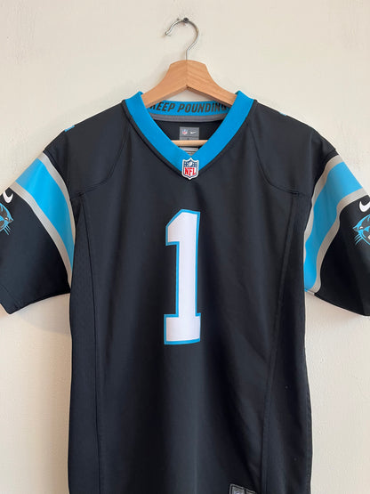 2017 Carolina Panthers Cam Newton Nike Home Jersey (Youth L)
