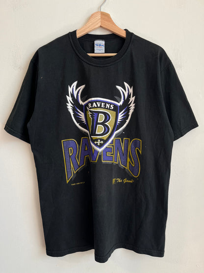 1996 Baltimore Ravens Banned Logo Tee (XL)