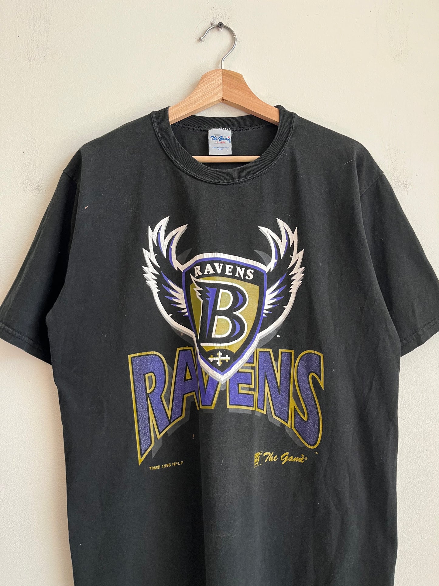 1996 Baltimore Ravens Banned Logo Tee (XL)