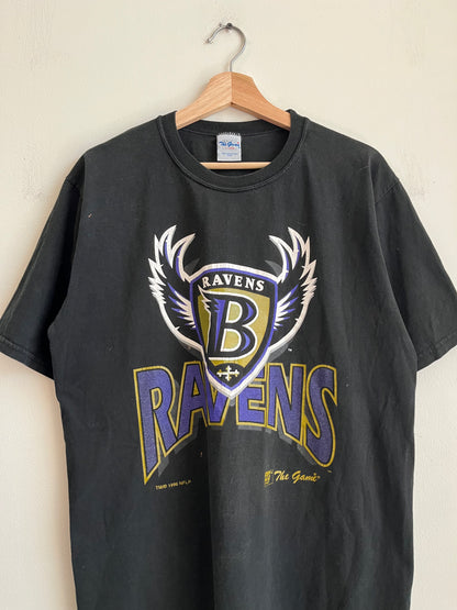 1996 Baltimore Ravens Banned Logo Tee (XL)