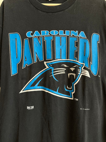 1993 Carolina Panthers Home Team Faded Tee (XL)
