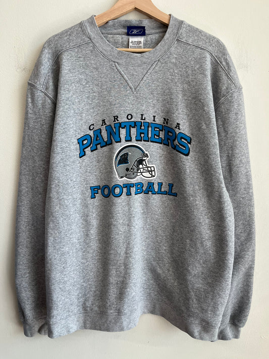 00s Carolina Panthers Boxy RBK Crewneck (L)