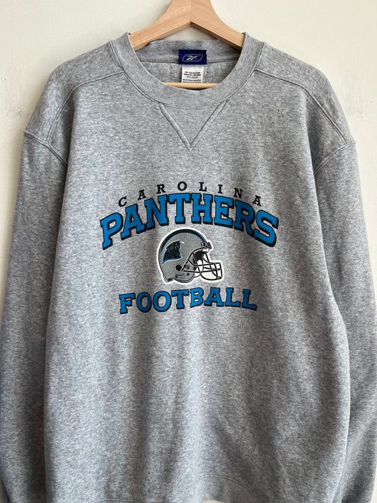 00s Carolina Panthers Boxy RBK Crewneck (L)