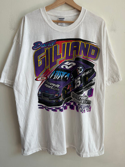00s Nascar David Gilliland Credit Report Tee (XXL)